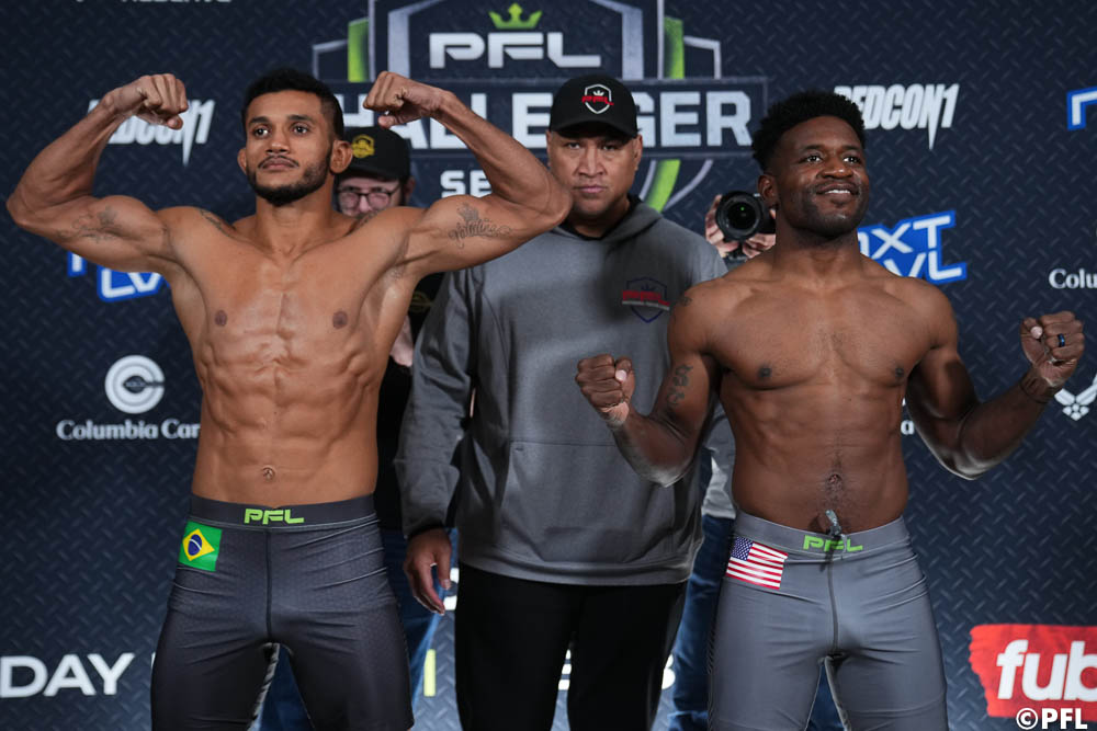 PFL Challenger Series 4 weigh-in results: Featherweight prospects ready