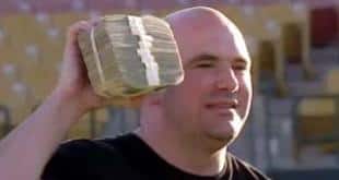 Reported UFC purses range from 6k to 275k