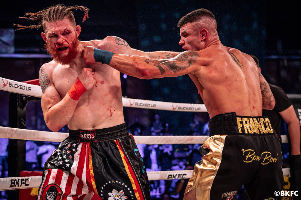 BKFC 46 results: Rico Franco defeats Kaleb Harris in epic battle from Newcastle, United Kingdom