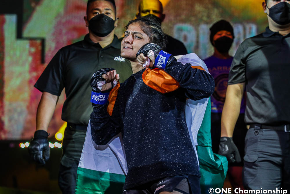 Ritu Phogat eager to make statement against Tiffany Teo at ONE 161: ‘I want to knock her out’