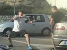 WATCH: Road rage incident descends into a trash fight between 2 fake martial artists