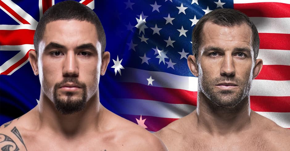 GSP vacates belt, Whittaker vs. Rockhold at UFC 221