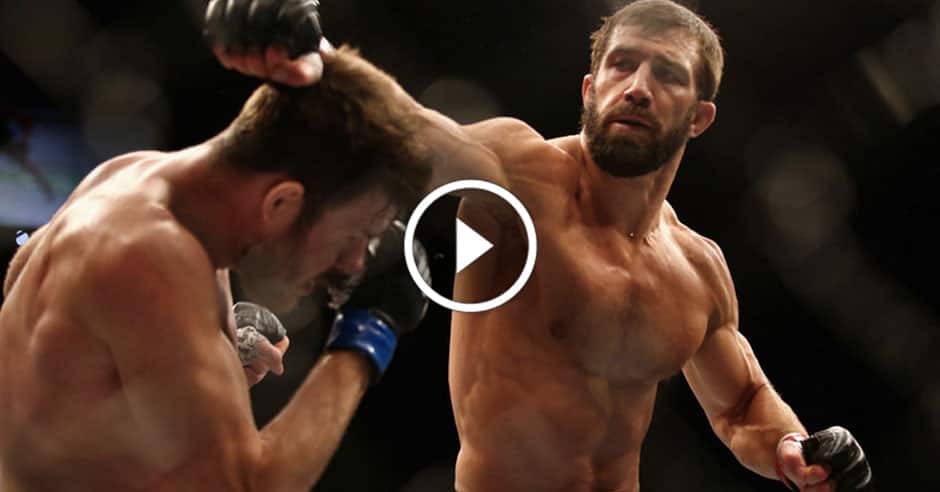 Bisping KOs Rockhold in the first round