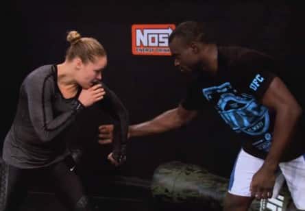 Ronda Rousey taps out top UFC fighter