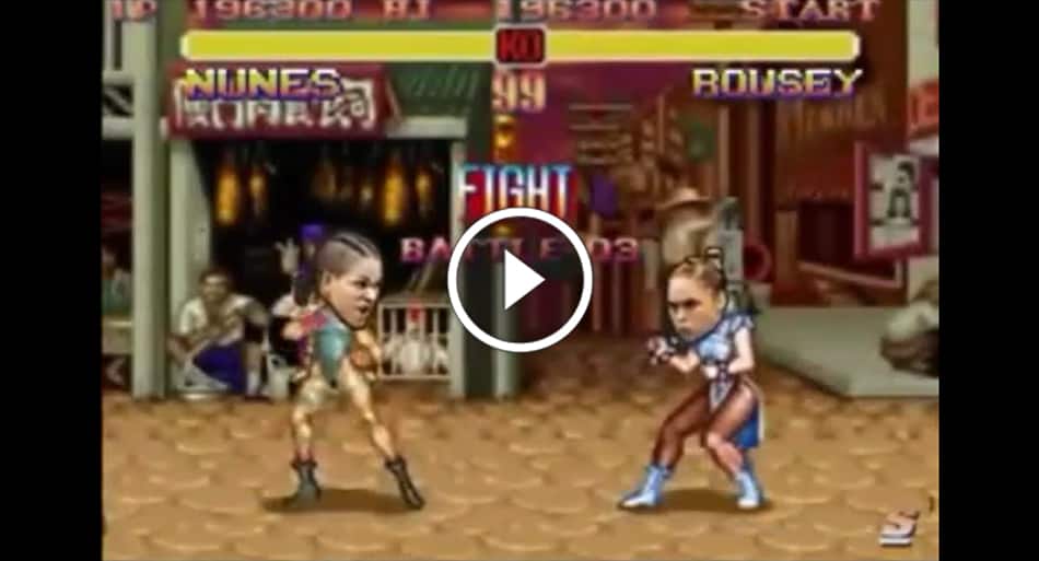 Ronda Rousey vs Amanda Nunes: Super Street Fighter II edition