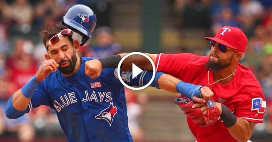 UFC fighter rates Rougned Odor vs. Jose Bautista