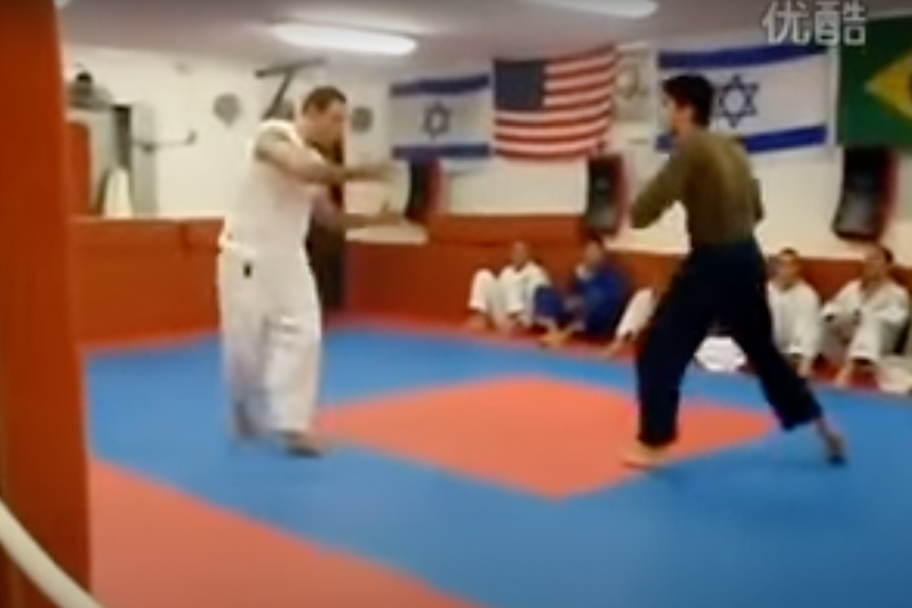 Karate dojo storm of jiu-jitsu academy – someone ends up unconscious