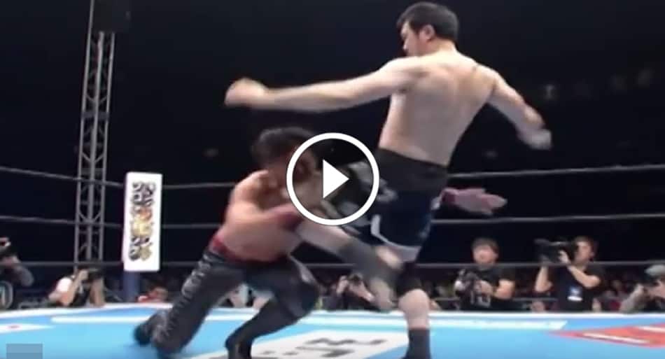 MMA legend knocks out opponent FOR REAL in pro wrestling bout
