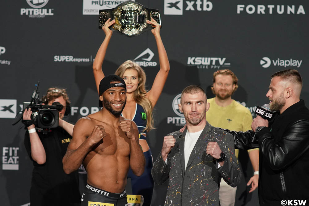 KSW 68 weigh-in results, video highlights