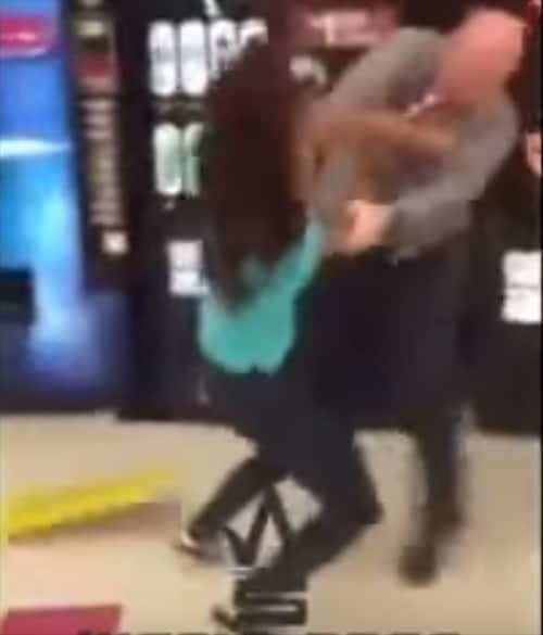 School teacher breaks up fight – uses Judo on student