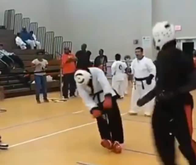 Tae = To SMASH with the foot