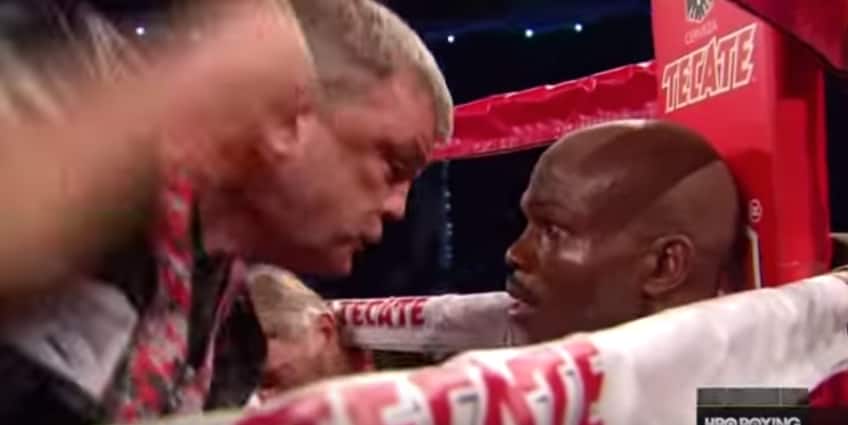 Teddy Atlas in the corner: We are FIRE MEN