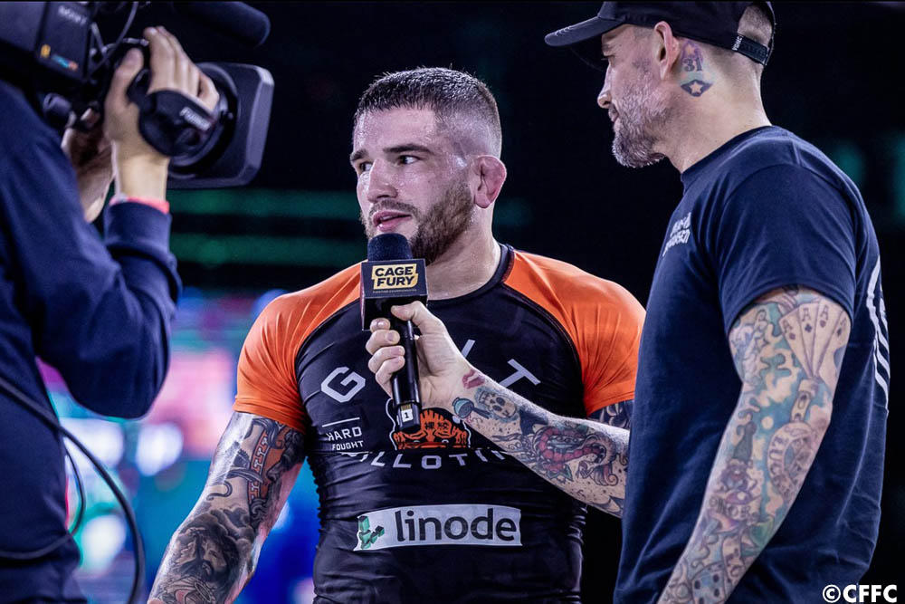 Sean Brady previews FURY Professional Grappling 4 headliner: ‘I’m going to submit Ben Saunders, 100 percent’