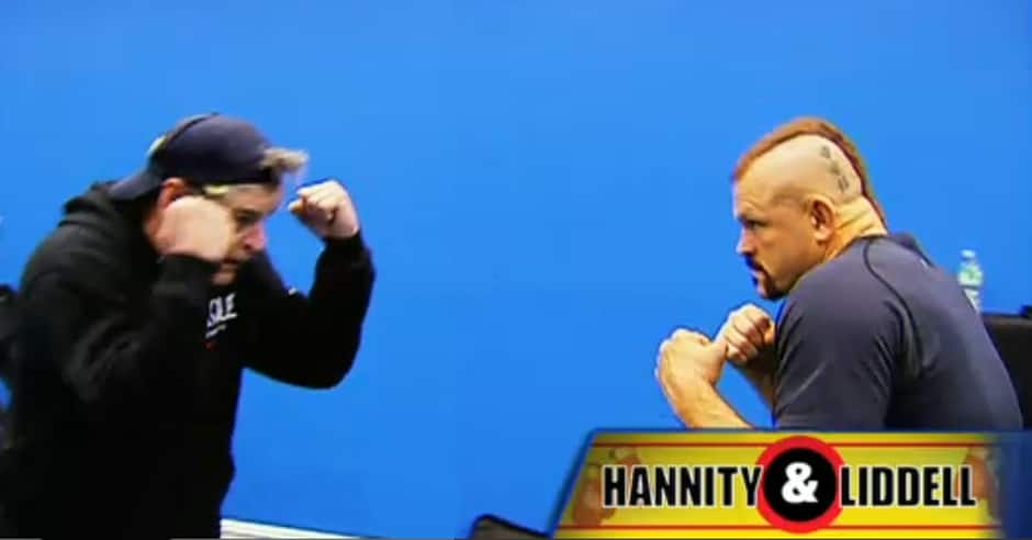 TV host Sean Hannity goes one-on-one with Chuck Liddell