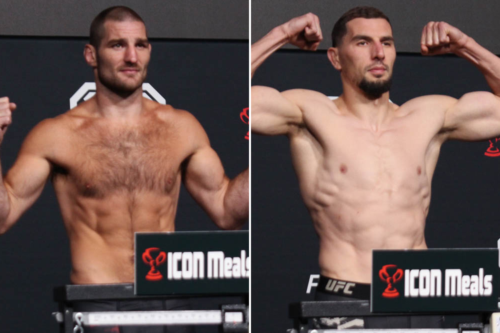 ‘UFC on ESPN 47: Strickland vs. Magomedov’ official weigh-in results: Full card cleared without issue