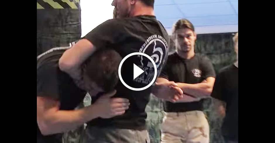 Secret Krav Maga technique to escape the standing guillotine choke