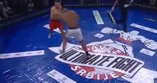 Serbian promotion ripping off the UFC, Sapp tries harder than usual