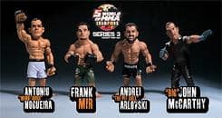 Series 3 of Round 5 MMA figurines hits stores