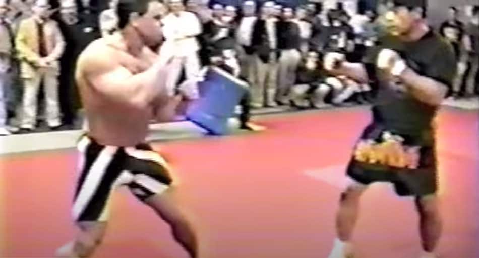 Shidokan Karate instructor vs. Bodybuilder (Mr. Utah) in no-rules fight