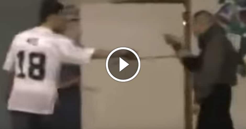 Skate park bully learns a well-deserved and painful lesson