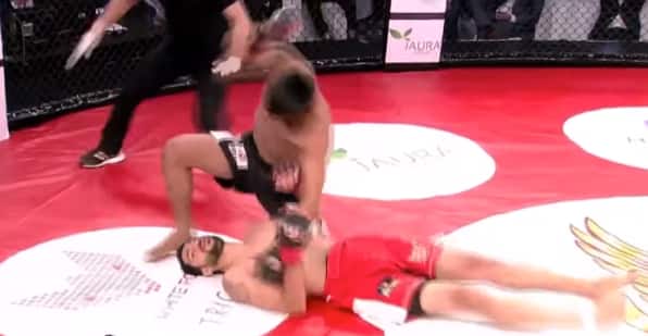 Super cocky fighter KOd in 9-seconds