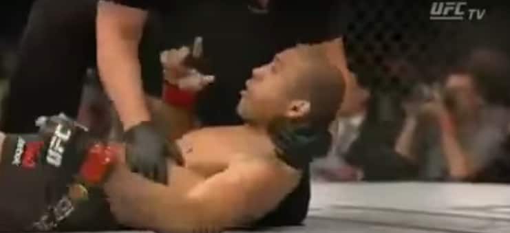 Rare footage of Aldo after knockout