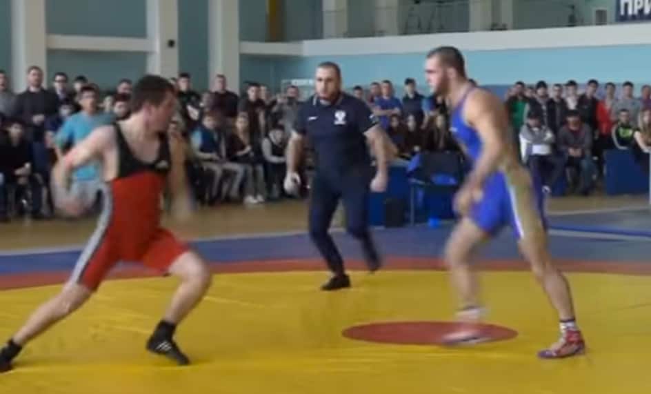 Freestyle wrestling match turns into real fight