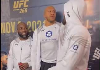 Francis Ngannou snubbed Ciryl Gane at UFC 268 to avoid giving fake news opportunities to his coach