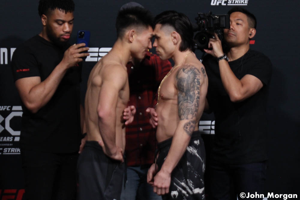 Photos: UFC Fight Night 223 official weigh-ins, faceoffs