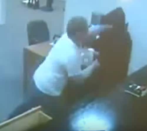 Store clerk handles armed robber with ease