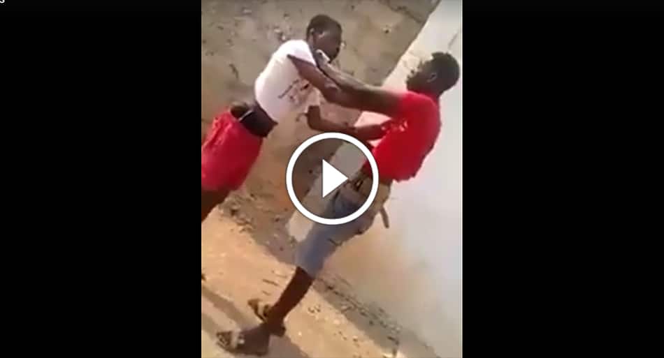 Street dispute settled decisively with vicious Judo throw