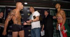 Strikeforce weigh-In photos and quotes