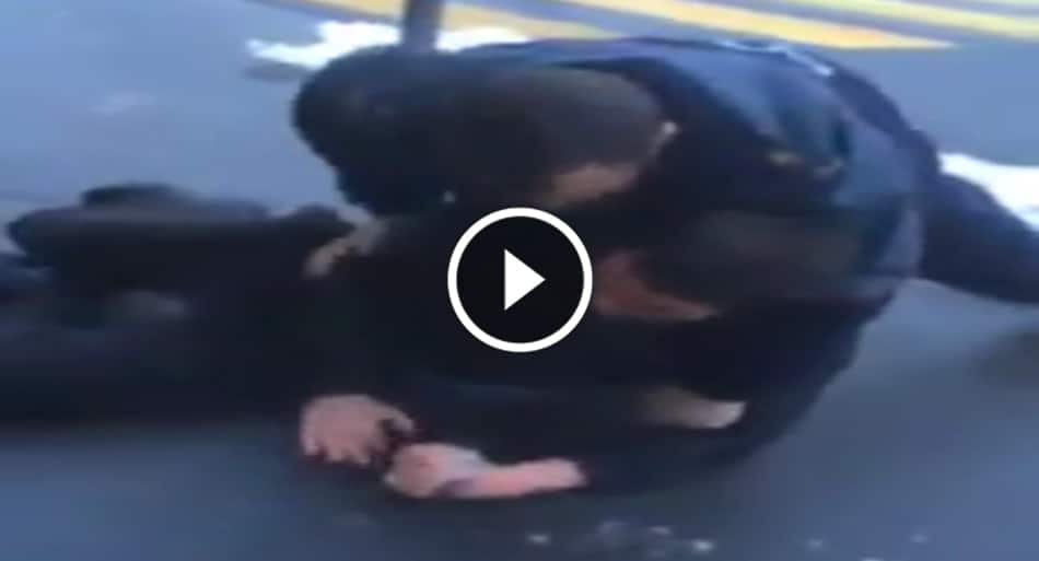 Swiss police officer uses weird Jiu-Jitsu techniques to apprehend criminal