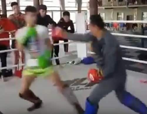 Tai Chi practitioner tests his skills against Muay Thai fighter – ends BRUTALLY