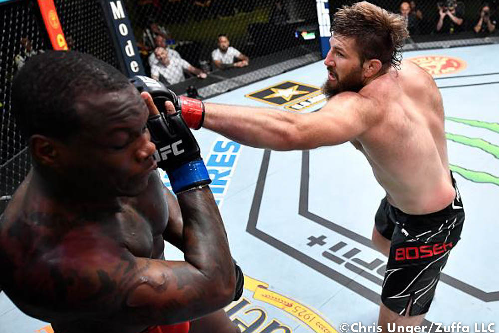 Tanner Boser wants to regain momentum, beginning at UFC Fight Night 210