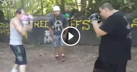 Taz and and Big Truck settle their street beef