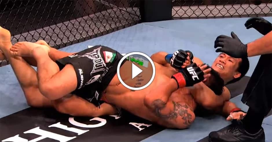 The 3 rarest finishes in MMA