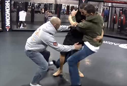 The Diaz brothers training Judo with Ronda Rousey