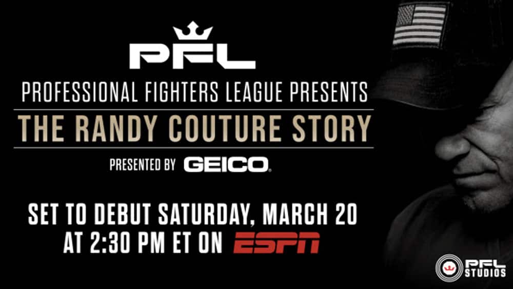 PFL presents The Randy Couture Story docu-series on ESPN