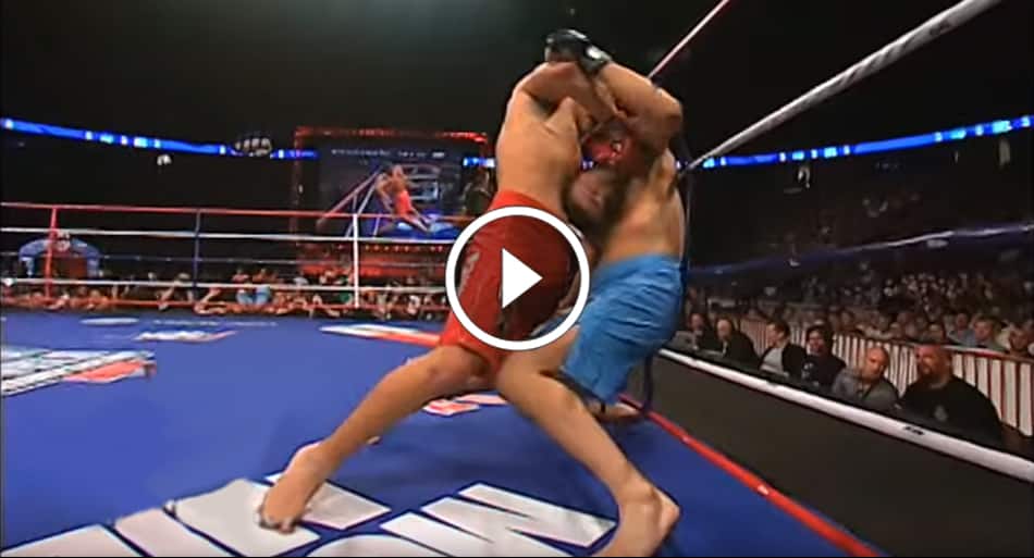 The tightest Guillotine in MMA history