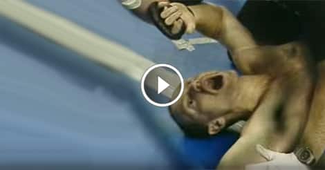 Overenthusiastic TKD fighter vs very experienced MMA fighter