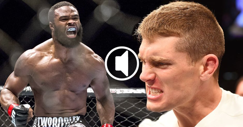 Wonderboy: Woodley is acting crazy and seems scared