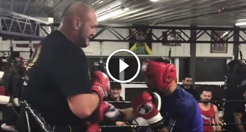 Tyson Fury vs Kid Galahad – when a heavyweight spars a featherweight