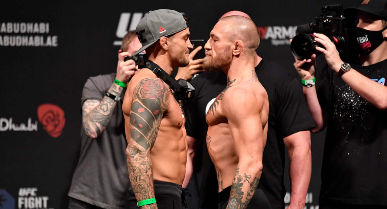 Conor McGregor vs. Dustin Poirier III official for UFC 264