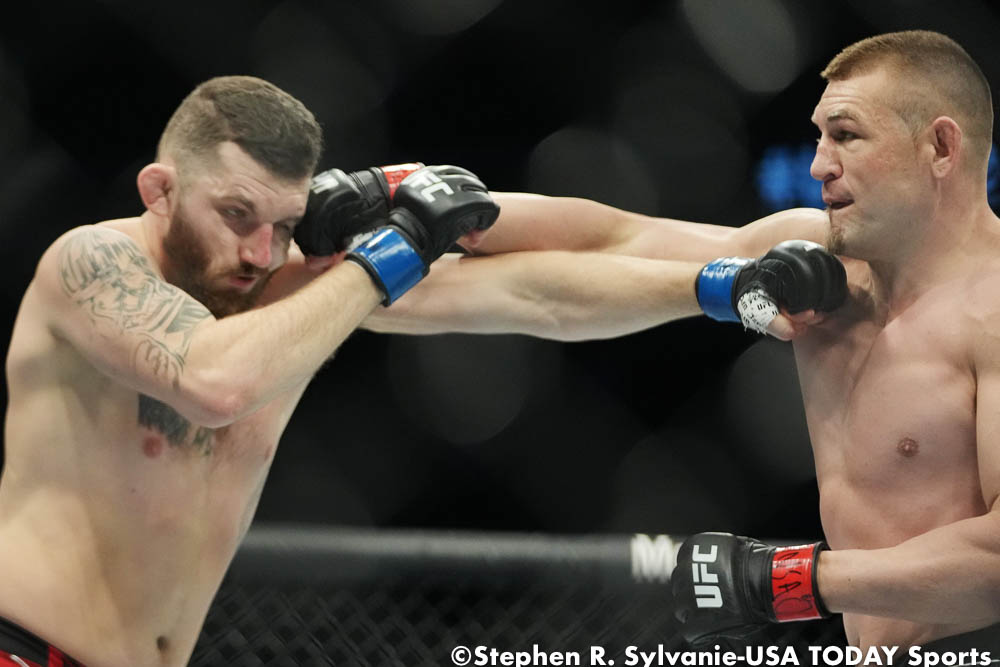 UFC 272 photos: Dustin Jacoby def. Michal Oleksiejczuk