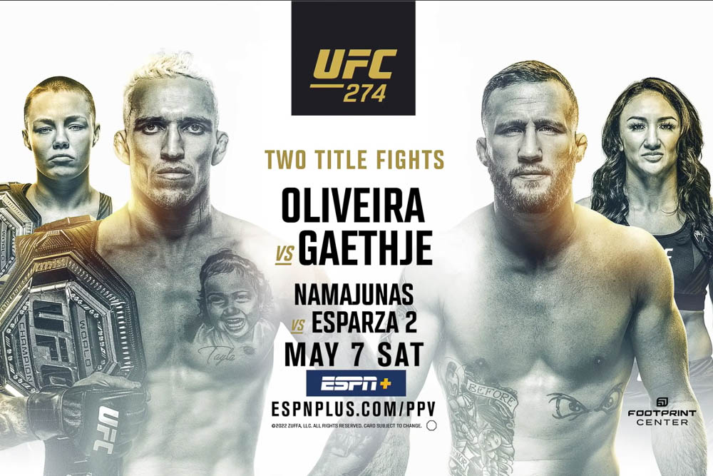 ‘UFC 274: Oliveira vs. Gaethje’ official trailer video, ‘RISE’