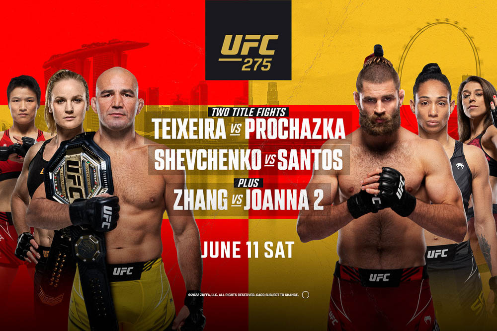 UFC to make history in Singapore with UFC 275 in June