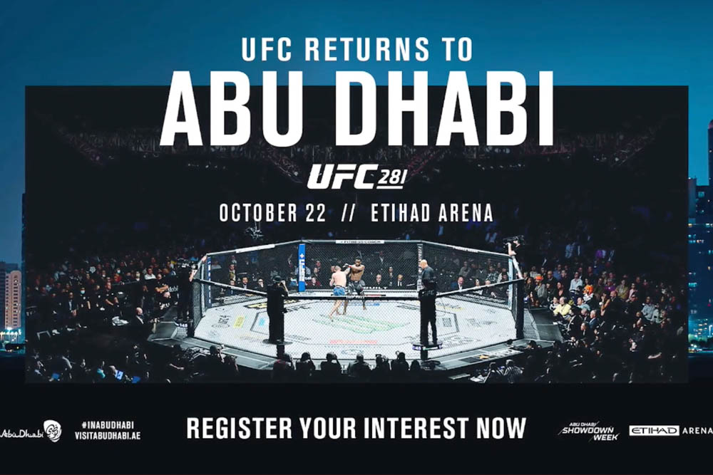 UFC primed for Abu Dhabi return with UFC 281, Abu Dhabi Showdown Week, in October