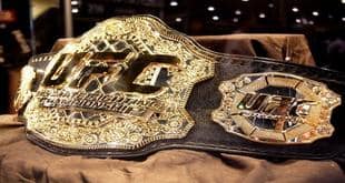 UFC belt: So hard to win, harder to hold