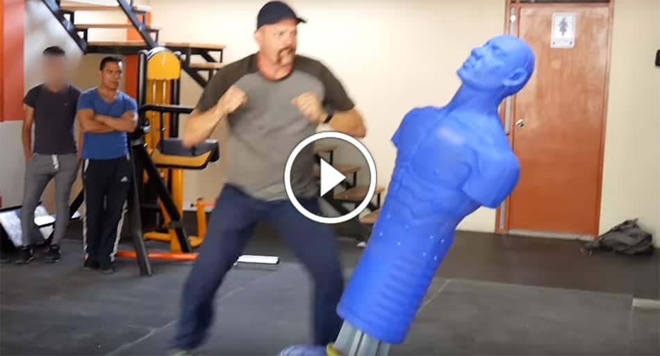 UFC legend Chuck Liddell vs. bodybuilder in punch for punch contest